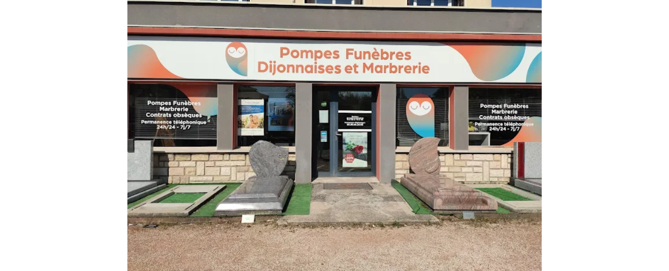 Pompes funèbres Dijonnaises - Bannière fiche commerce 1328 x 539 30.09.2025