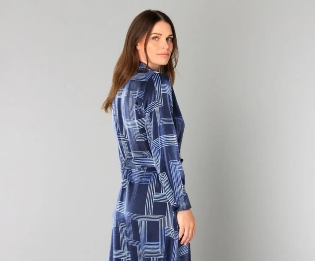 Robe Chemisier Bleu - Yest