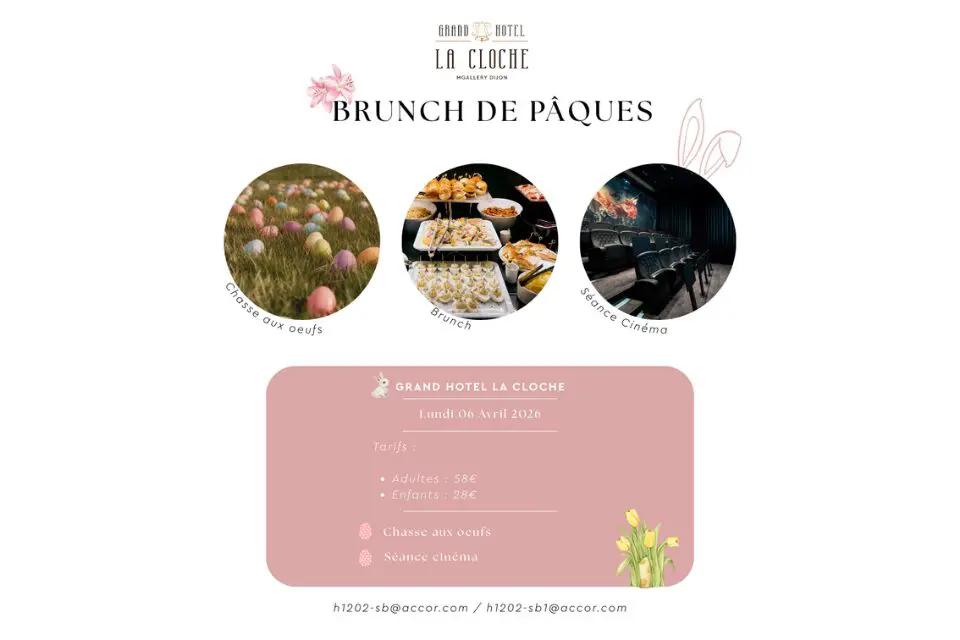 Grand Hôtel La Cloche : Brunch de Pâques