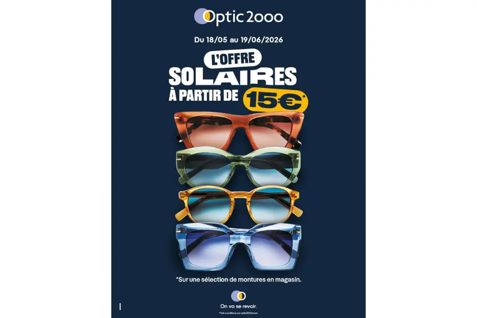 Optic 2000 Dijon : Offre spéciale montures solaires