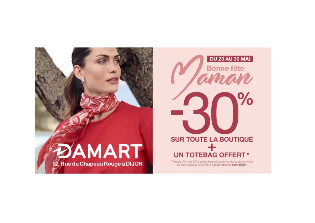 Damart Dijon : Opération Fête des mères