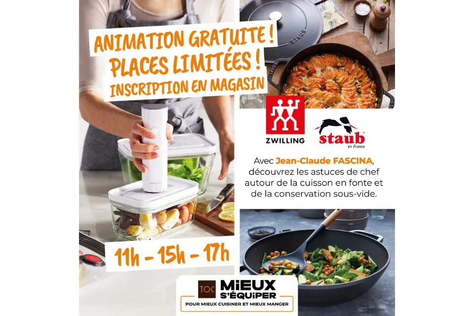 TOC Dijon : Animation avec le chef FASCINA