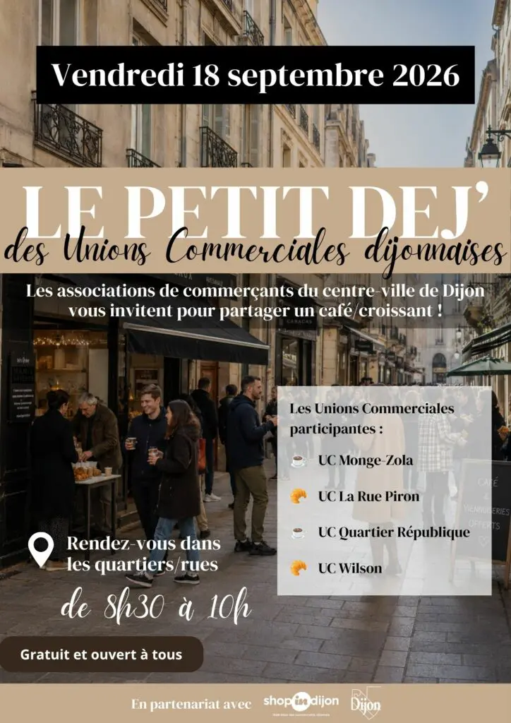Le Petit-déj' des Unions Commerciales !