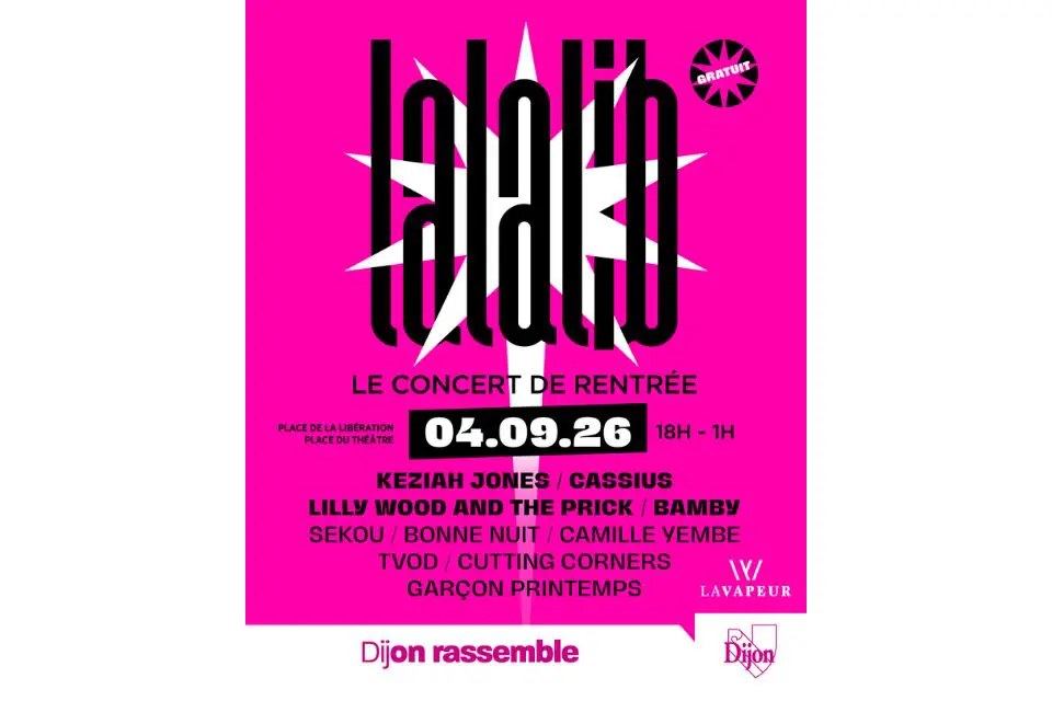 Ville de Dijon : Le concert de rentrée lalalib