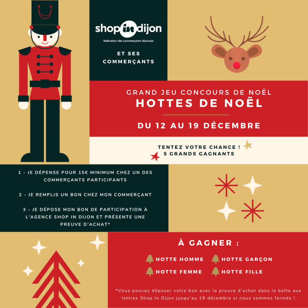 Shop In Dijon et ses hottes de Noel