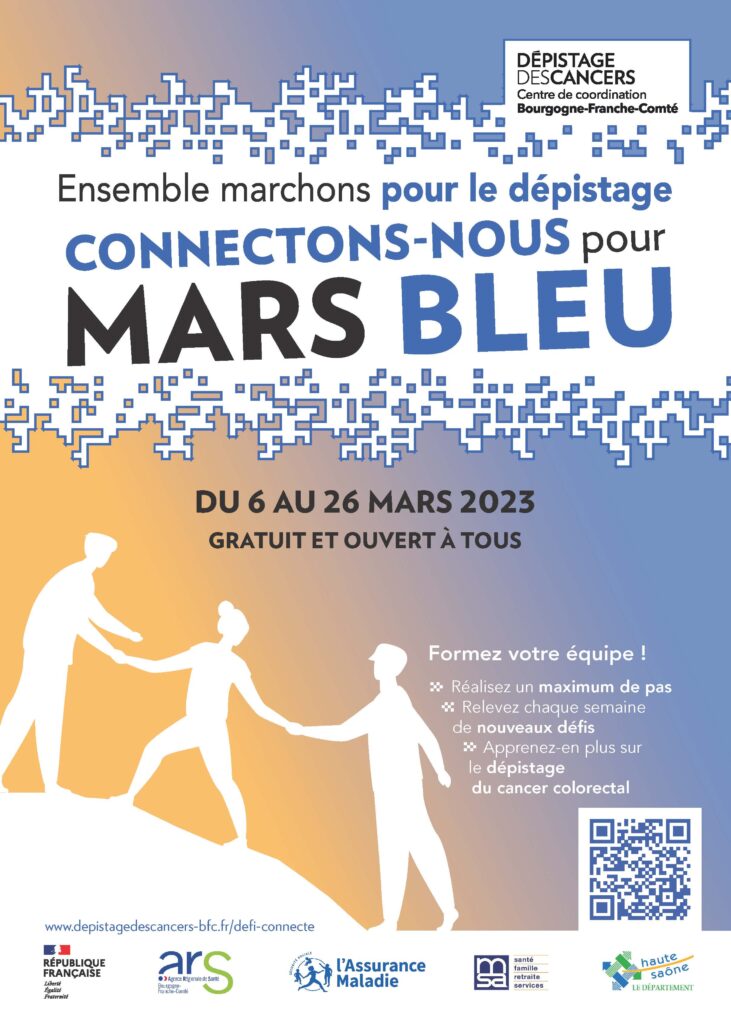 Défi connecté Mars Bleu 2023