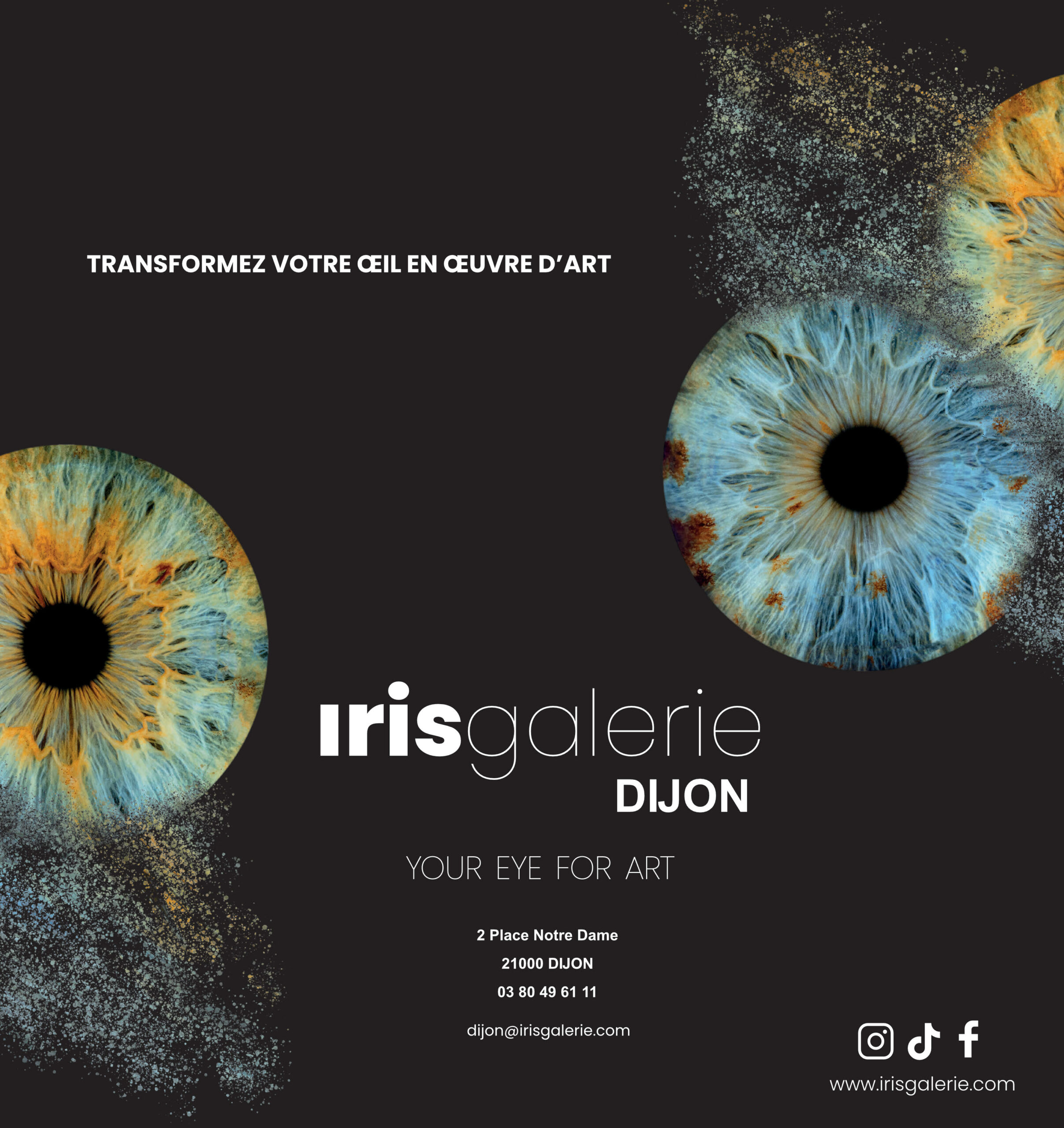 Prestation photo - Iris Galerie Dijon