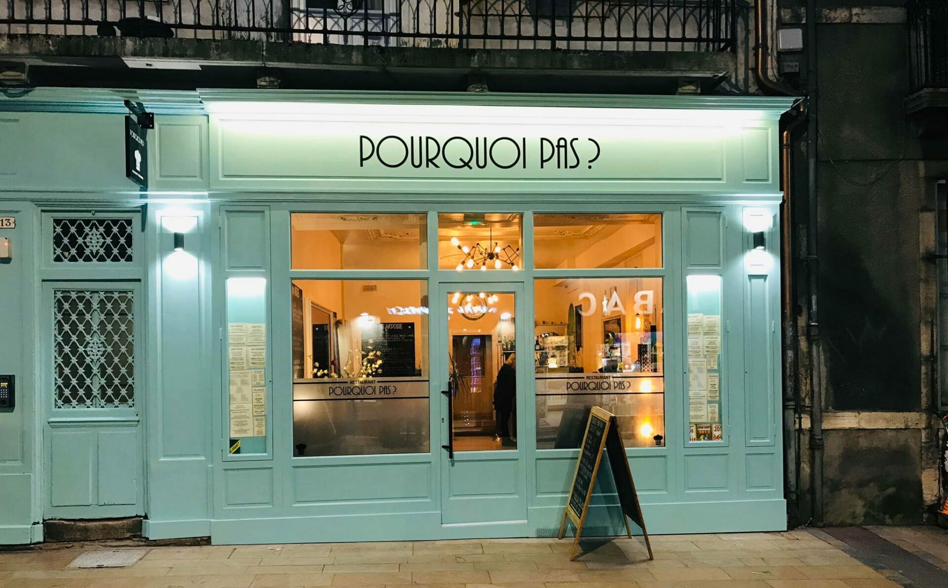 Devanture Pourquoi Pas - 31.01.2025