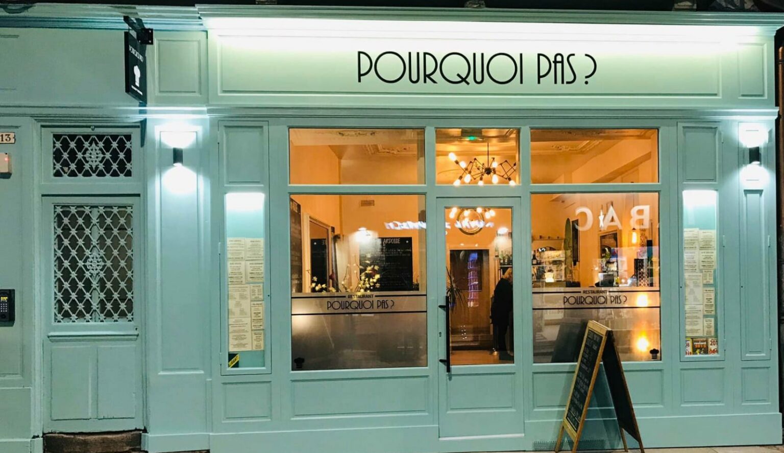 Découvrez le restaurant : Pourquoi Pas